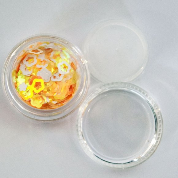 4/$20 SET OF 3: Extra Fine Glitter & 3D Flowers For Nails, Acrylic, Gels, Crafts - Picture 14 of 15